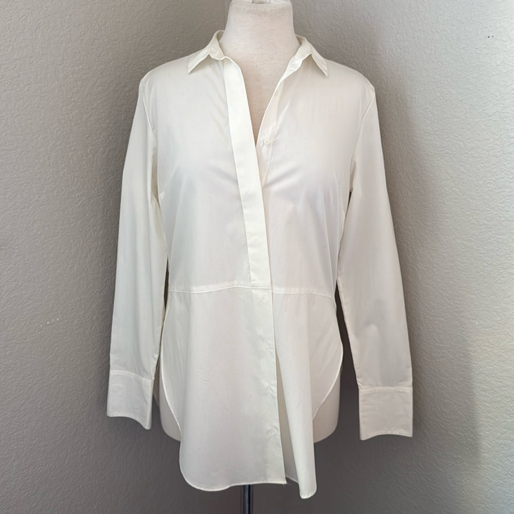 NWT MOSSIMO white button up top